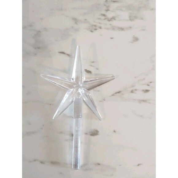 Ceramic Lighted Christmas Tree Flocked 10" Battery Operated 2016 MerchSource LLC - Picture 6 of 7